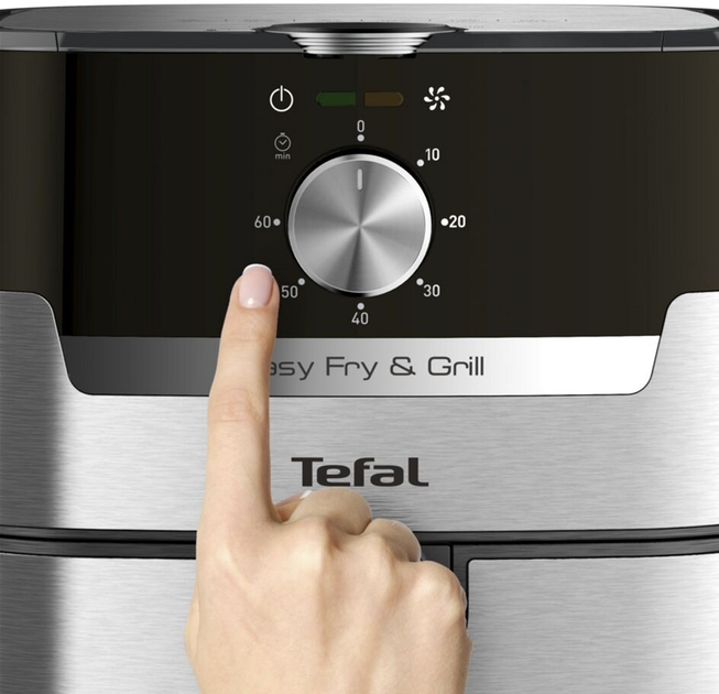 Мультипечь TEFAL Air Fry&Grill EY501D15 - изображение 18