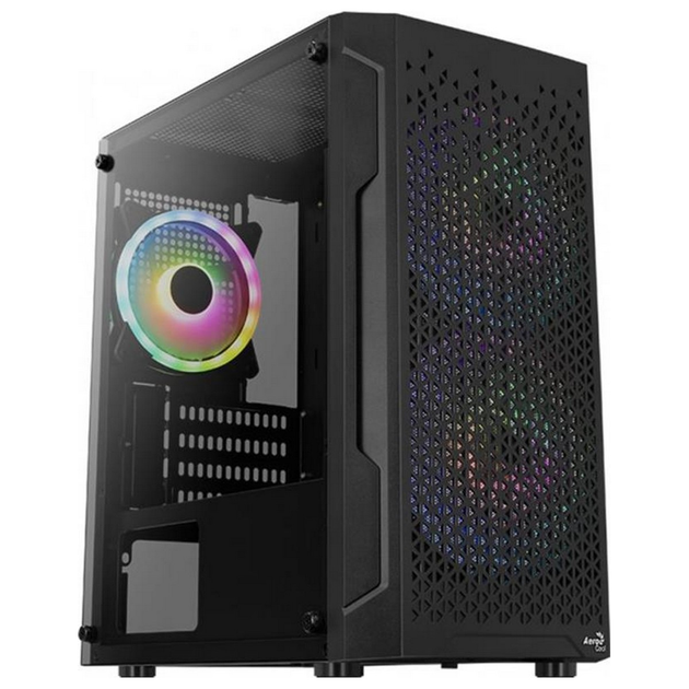 Корпус AeroCool Trinity Mini Black без БП (Trinity Mini-G-BK-v2) – фото ...