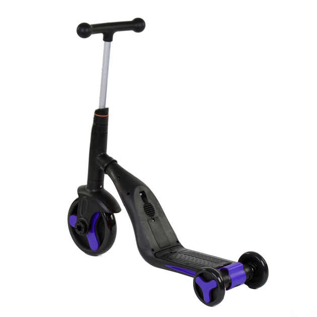 Самокат Беговел Велосипед 3 в 1 Трансформер JT Best Scooter, DIMSA-656, Фиолетовый - изображение 7