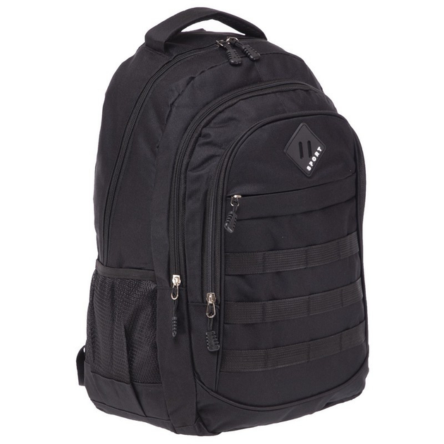 Рюкзак тактический штурмовой Zelart 2653 объем 25 литров Black - изображение 1