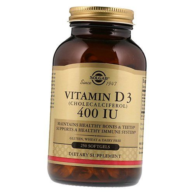 Витамин Д3, Vitamin D3 400, Solgar 250гелкапс (36313161) – низкие цены ...