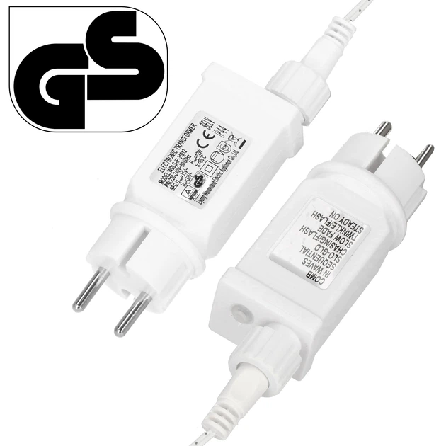 Гирлянда бахрома уличная (наружная) Springos 2 м 138 LED CL4013 Warm White - изображение 2