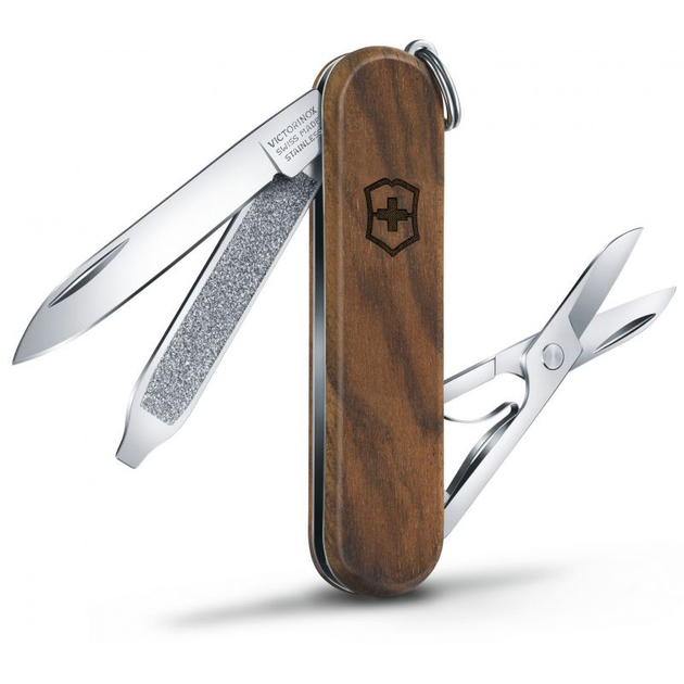 Складной швейцарский нож Victorinox Vx06221.63 Classic SD 5 функций 58 мм коричневый - изображение 1