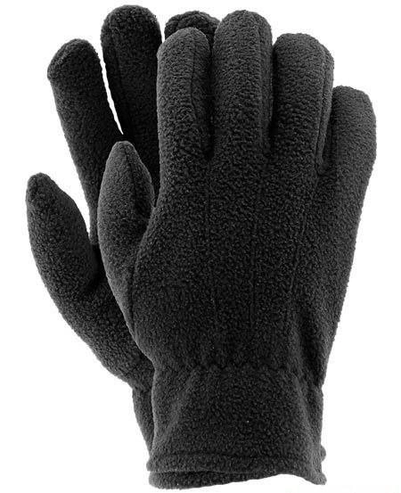Перчатки Reis флисовые черные М - изображение 1