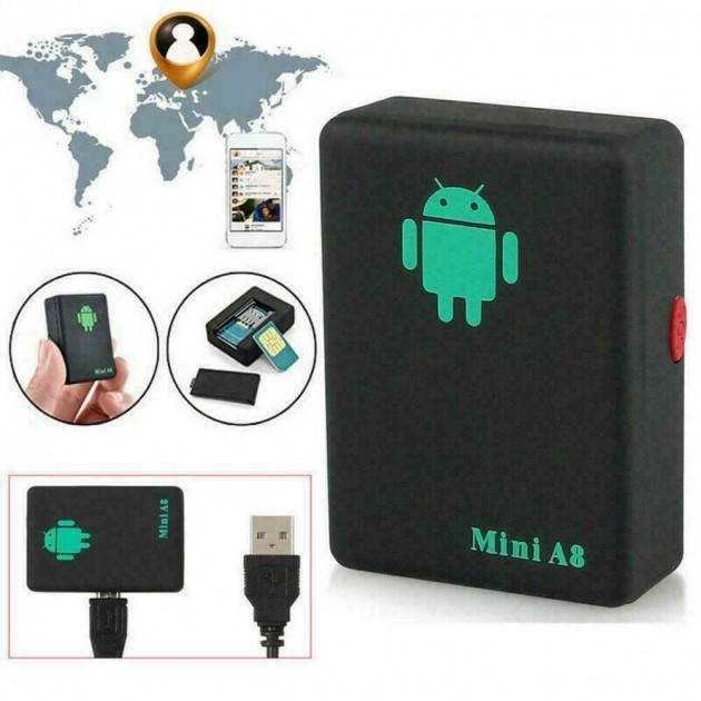 Трекер слежения GPS маячок со встроенным микрофоном и SIM картой на магните UKC Mini A8 - изображение 5