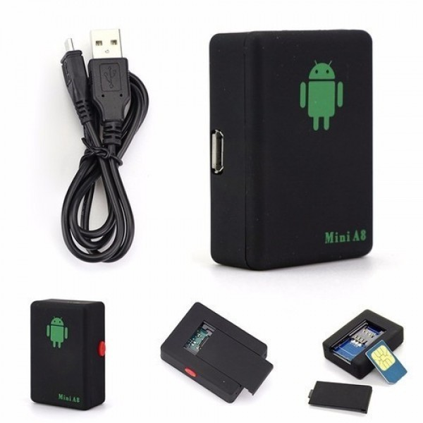 Трекер слежения GPS маячок со встроенным микрофоном и SIM картой на магните UKC Mini A8 - изображение 8
