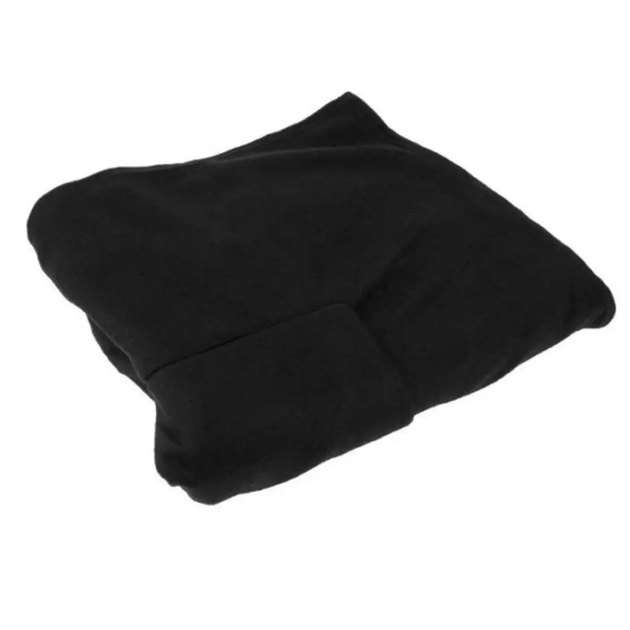 Плед халат з рукавами 140х190см JML Snaggle-Blanket універсальний розмір, тепла флісова ковдра Чорний - Фото 2 Плед халат з рукавами 140х190см JML Snaggle-Blanket універсальний розмір, тепла флісова ковдра Чорний - зображення 2