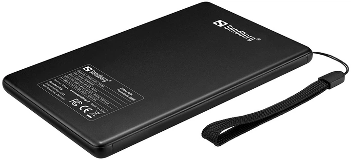 УМБ Sandberg Urban 10000 mAh 18W Solar Black (5705730420542) - зображення 2