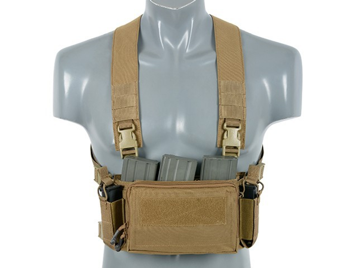 Разгрузка Тактическая Нагрудная Micro Multi-Mission Chest Rig — Coyote Brown - изображение 1