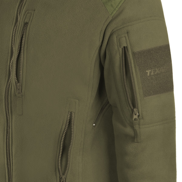 Тактическая Военная Флисовая Куртка Polar Texar Husky Olive XXXXL - изображение 2