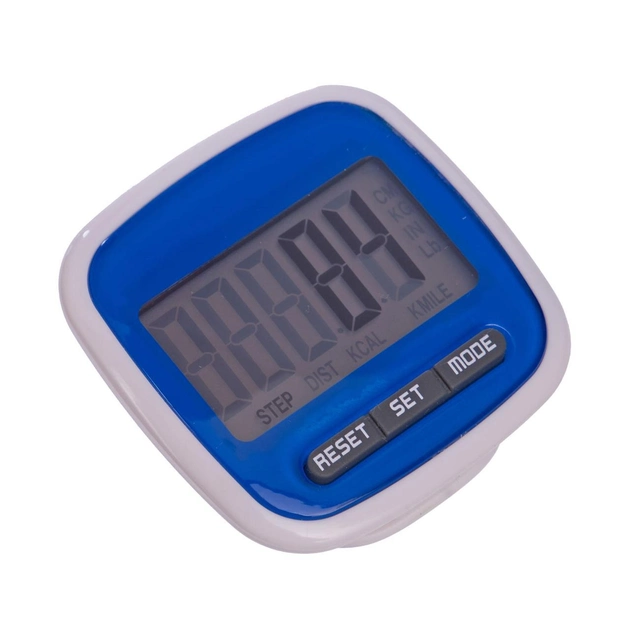 Счетчик шагов калорий шагомер электронный для бега спорта тренировок на пояс с клипсой SP-Sport (2979) - изображение 1