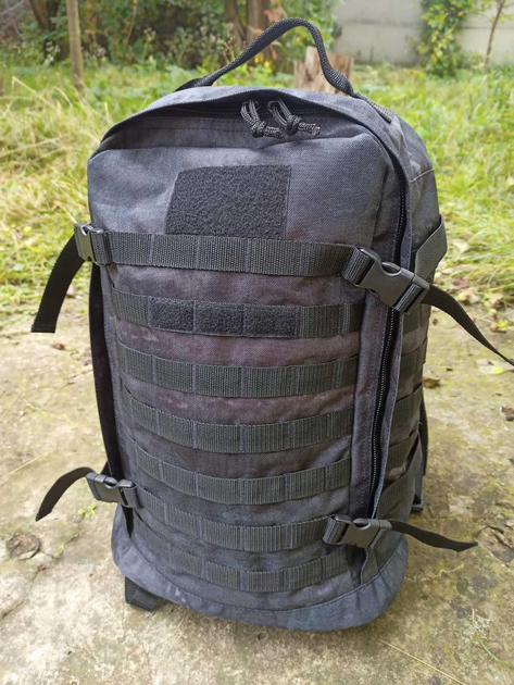 Рюкзак Тактический черный штурмовой полиция система M.O.L.L.E. 32 литра Армия, РБИ, РБІ кордура 174-3 SV - изображение 1