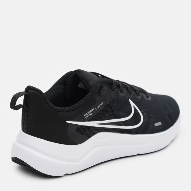 Buty do biegania damskie Nike Downshifter 12 DD9294-001 38 Czarny/Biały (195869168562) - obraz 5