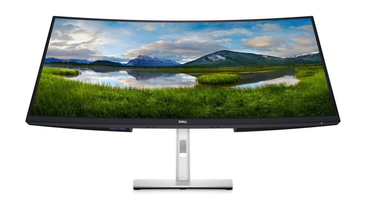 ひろ　Dell 34 曲面 モニター P3421W ＆専用サウンドバー付 Монітор Dell 34 Curved USB-C Monitor -P3421W (210-BDDU) – фото