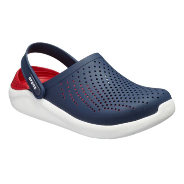 Сабо Crocs Literide Clog 42 р 27-27.5 см Синий Красный 204592-4CC-M9/W11 NAVY/PEPPER - изображение 2
