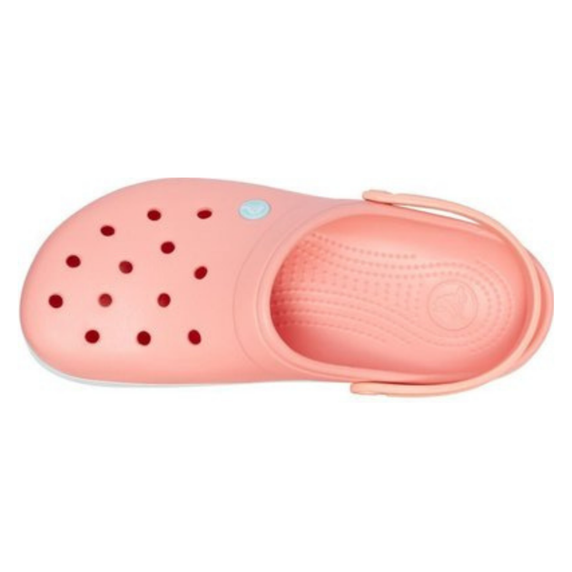 Сабо Crocs Crocband 39 р 25-25.5 см Персиковые 11016-7H5-M7/W9 Melon / Ice Blue - изображение 4