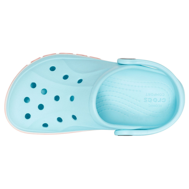 Сабо Crocs Bayaband Kids Clog 33 р 20.1-20.8 см Голубые 205100-4O9-J2 Ice/Blue - изображение 4