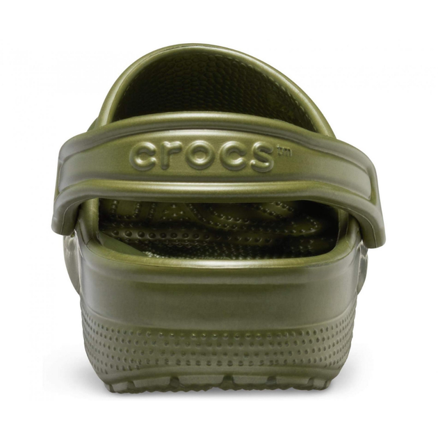 Сабо Crocs Classic Clog 40-41 р 25.8-26.7 см Хаки Зеленые 10001-M8/W10 Army Green - изображение 6