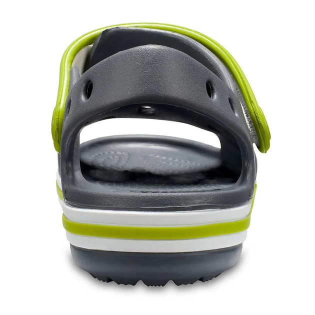 Сандали Crocs Bayaband Sandal Kids 31-32 р 19.2-20.0 см Детские Темно серые 205400-025-J1 Charcoal - изображение 6