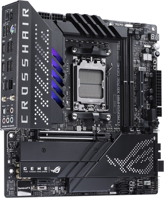 Материнская плата Asus ROG Crosshair X670E Gene (sAM5, AMD X670, PCI ...