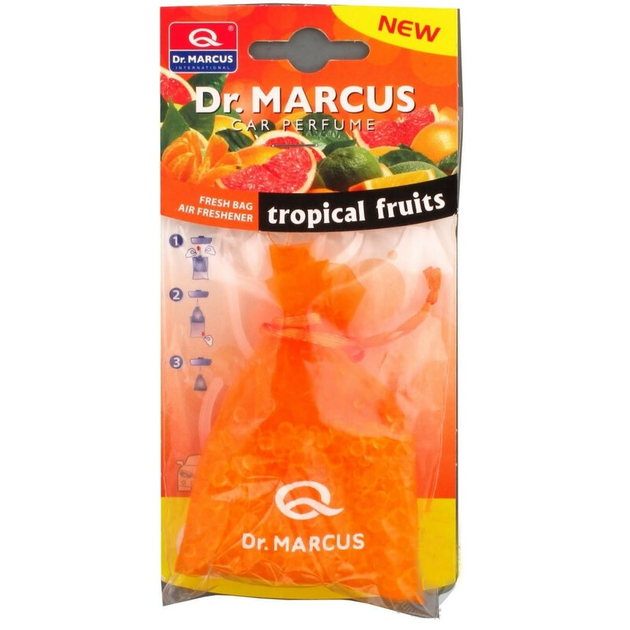 Ароматизатор для машины Fresh bag Тропічні фрукти (5900950769048 ...