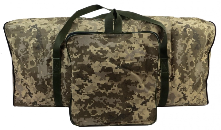 Велика складана дорожня сумка баул Ukr military ЗСУ S1645283 піксель - зображення 1