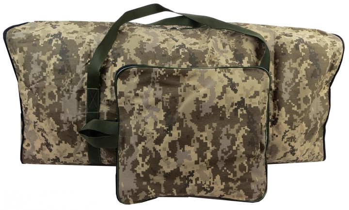 Велика складана дорожня сумка баул Ukr military ЗСУ S1645283 піксель - зображення 2