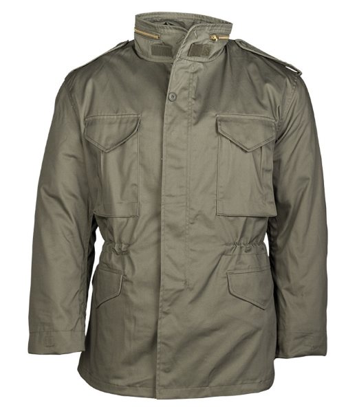 Куртка 2XL Олива Mil-Tec US FELDJACKE M65 T/C M.FU.OLIV (10315001-XXL) - изображение 1