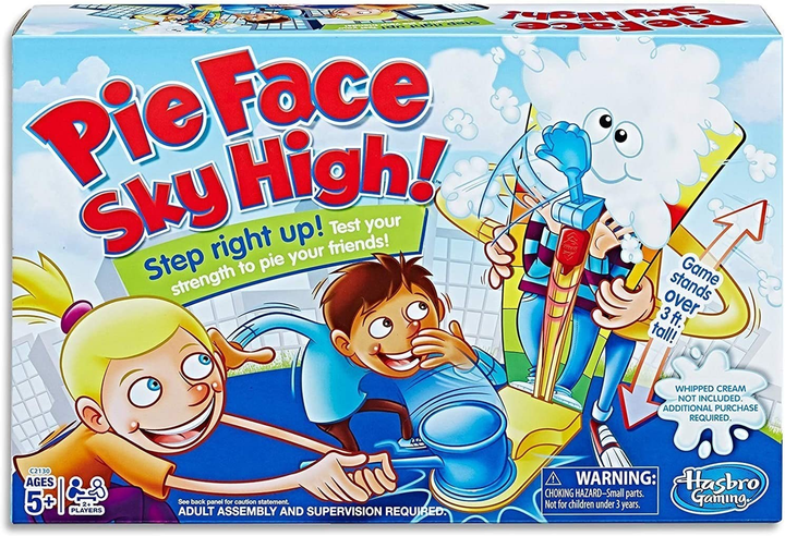 Настольная игра пирог в лицо на двоих - игрушка pie face