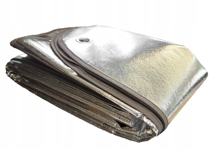 Ковдра рятувальна термоковдра OKUTY isothermal blanket - багаторазова 160x200см - зображення 1