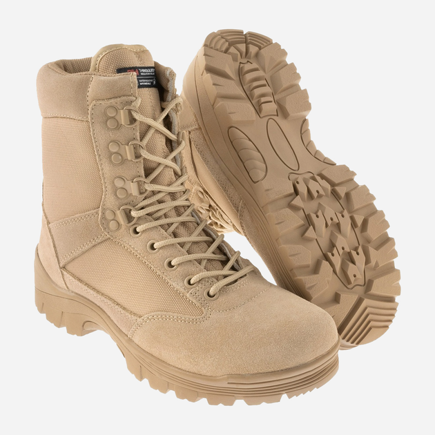 Мужские тактические ботинки MIL-TEC Sturm Tactical Boots with YKK Zipper 12822104-410 42 (9) 28 см Khaki (2000980569274) - изображение 2