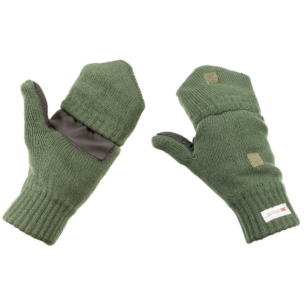 Вязаная перчатка/варежка "кулак", MFH, олива, 3M ™ Thinsulate ™, M - изображение 1