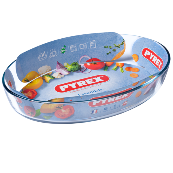Форма для запікання PYREX ESSENTIALS овал., 35х24х6 см, 3 л (346B000/7646) - изображение 2