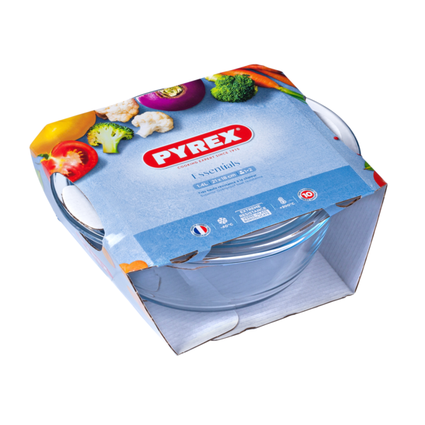 Каструля з кришкою Pyrex Essentials 1.1 л (207A000/7643) - изображение 2