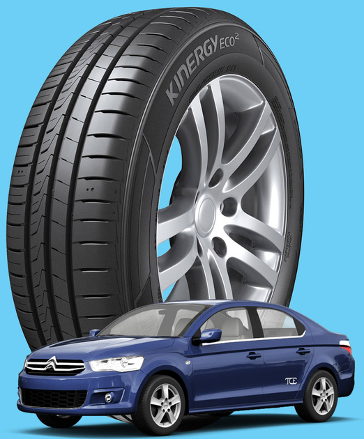 Hankook Kinergy Eco 2 K435 185/65 R15 92T XL - Шины Citroën C-Elysee I ...