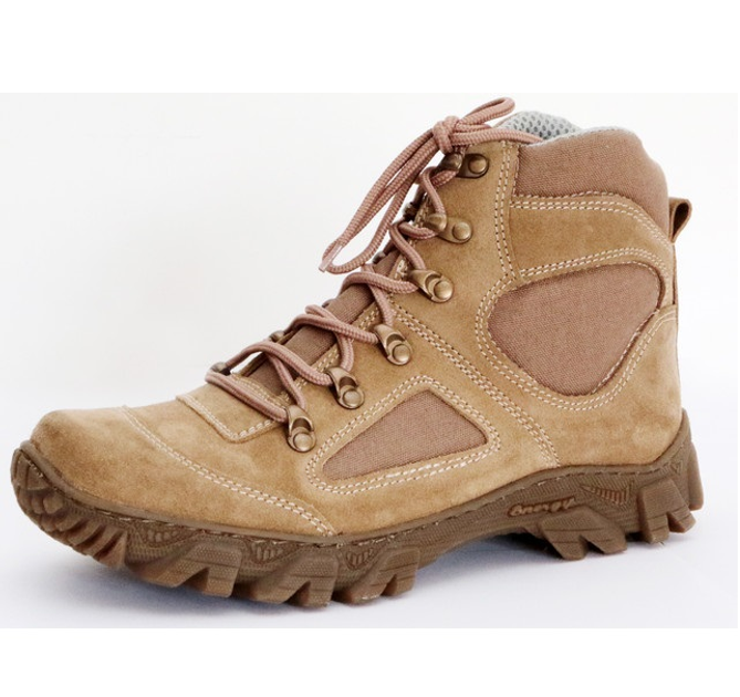 Ботинки берцы тактические треккинговые Wolf boots mid track coyot 42(id 0069-02) - изображение 1