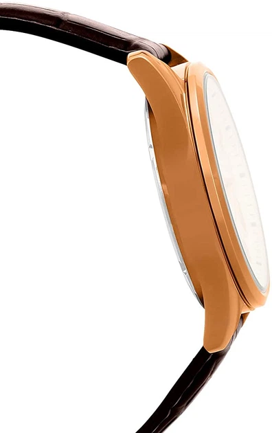 Наручные надежные часы Casio MTP-1384L-7AVDF Серебристые/ золотистые с коричневым - изображение 4
