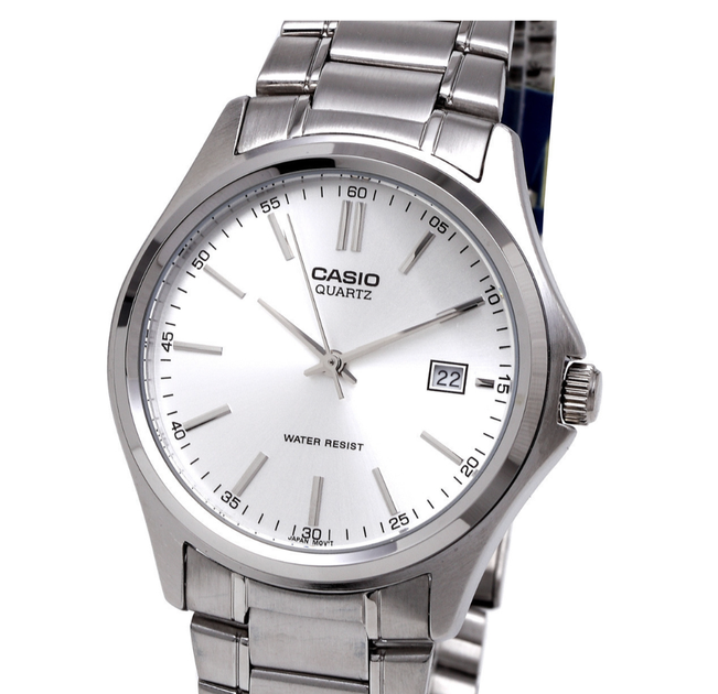 Серебристые/стальные наручные часы Casio MTP-1183A-7ADF. - изображение 9