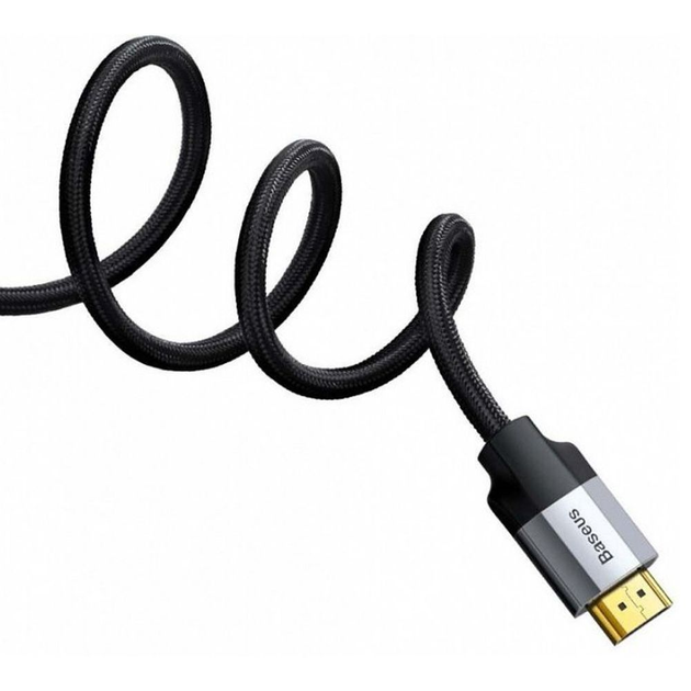 Кабель Baseus HDMI 2м CAKSX-I0G долговечный Черно-Серый – фото, отзывы ...