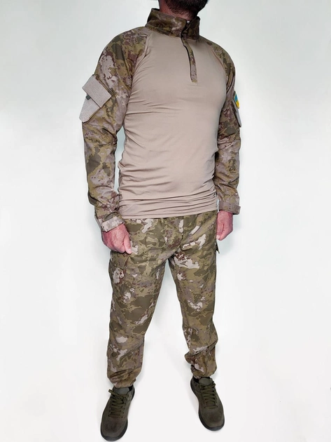 Костюм военный LeRoy (убокс и штаны тактические) цвет - мультикам (48, рост 176) - изображение 1