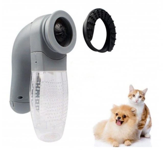 Машинка для вичесивания животних со специальним контейнером для шерсти Shed Pal - изображение 3