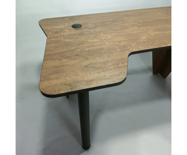 Стіл комп'ютерний геймерський ігровий DROM Butterfly Rusty Stone +Підставка для системного блоку - изображение 2