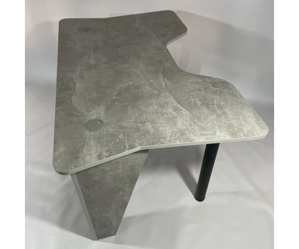 Стіл комп'ютерний геймерський ігровий DROM Butterfly Concrete - зображення 5