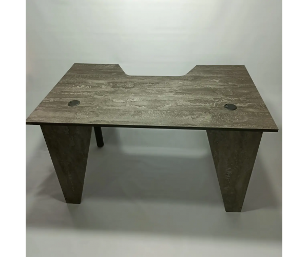 Стіл комп'ютерний геймерський ігровий DROM Square Iron Stone + Підставка для системного блоку - зображення 6