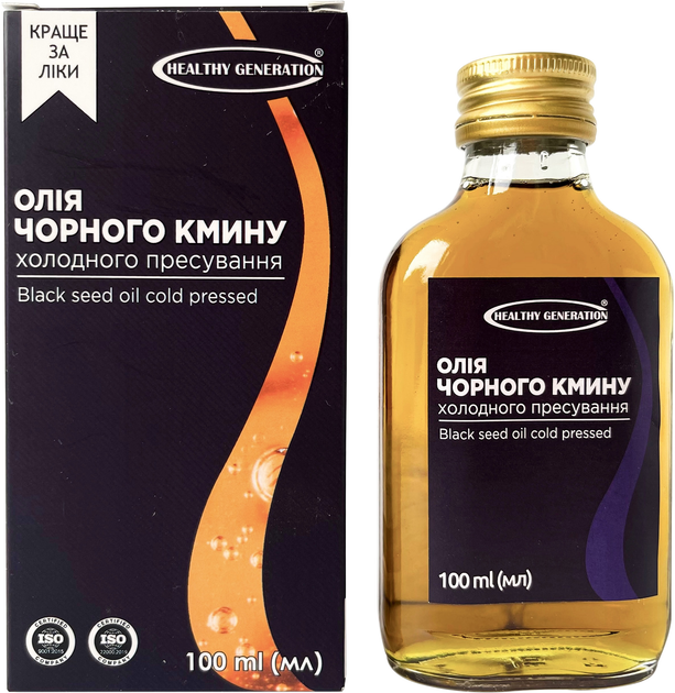 Масло черного тмина Healthy Generation HomeSuperFood Холодного ...