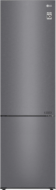 Акция на Двокамерний холодильник LG GW-B509CLZM от Rozetka