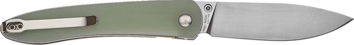 Нож CJRB Knives Ria SW 12C27N G10 Mint green (27980293) - изображение 2