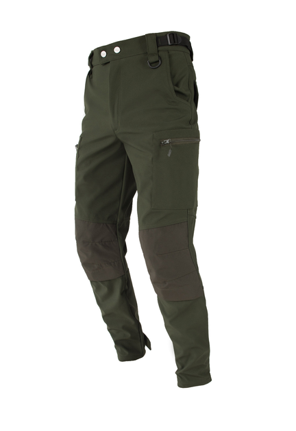 Утеплённые тактические штаны на флисе XXL modern khaki fleece - изображение 2