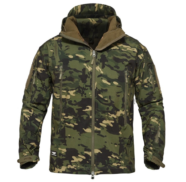 Тактическая куртка / ветровка Pave Hawk Softshell tropic multicam S - изображение 1