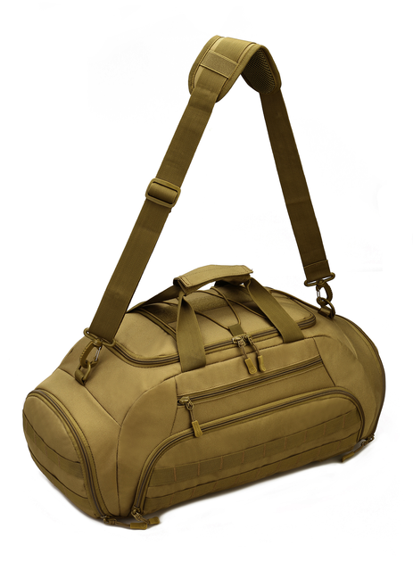 Сумка - рюкзак тактичний Protector Plus S437 35л coyote - изображение 1